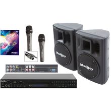 Madboy КОМПЛЕКТ АКТИВНЫЙ -3- для караоке + 5 масок знаменитостей