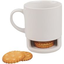 Кружка на 250 мл с отделением (карманом) для печенья