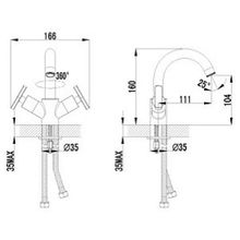 Смеситель Lemark plus Trend LM1807C для раковины