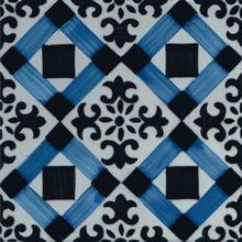 Bestile Art Deco Azul 01 22.5x22.5 см