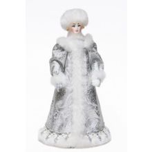 Русская кукла Снегурочка со снежком
