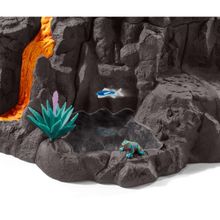 Schleich Гигантский вулкан и Т-рекс