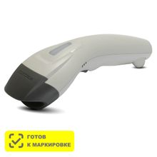 Проводной сканер штрих-кода Mertech 600 P2D SuperLead USB White