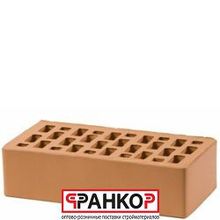 Кирпич лицевой 1НФ персиковый щелевой гладкий М-150 (480 шт.) Воротынск.