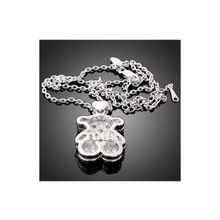 Подвеска Мишка с кристаллами Swarovski