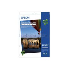 Фотобумага Epson S041332 A4 Premium Semigloss photo Paper 20 л.