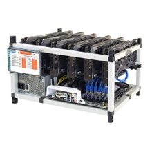 Ферма для майнинга. Профессиональная сборка.