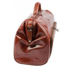 Саквояж Vip Collection 108073 коньяк