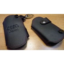Кожаный чехольчик для ключа Ауди (lb-011)