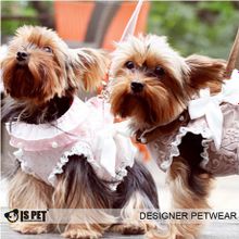 Шлейка-платье для собак IS PET розовая SS-069 P