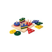 Plan Toys (План Тойз) Доска с геометрическими фигурами Plan Toys (План Тойз)