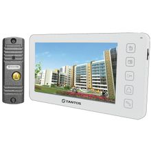 Tantos Комплект видеодомофона Tantos Prime VZ XL (Прайм) + Walle + адаптирован для квартиры