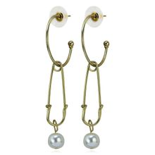 Длинные серьги "Булавка" (арт. 82587-1)