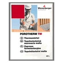 Теплый кладочный раствор  для керамических блоков POROTHETM TM 20кг. Wienerberger