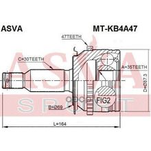 Шрус Внешний Mitsubishi  L200 Kb4 2006- 35*69*30 Мм ASVA арт. MTKB4A47