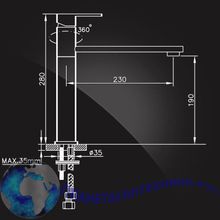 Смеситель для кухни Elghansa MONDSCHEIN 5620235