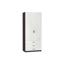 Vivat-мебель Прага Шкаф 2-х створчатый бельевой ШК-905 с 3-мя ящиками