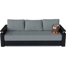 Смарт Диван прямой Марракеш Блэк Эко еврокнижка