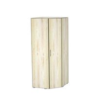 8.05 Шкаф для одежды угловой №35 МС Блюз МДФ глянец Венге  Клен светлый