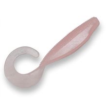 Мягкая приманка Streakz Curly Tailz, 4", Natural, 5шт. Zman