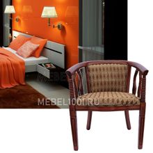 ЧАЙНАЯ ГРУППА В-5. Чайное деревянное кресло с подлокотниками в спальню