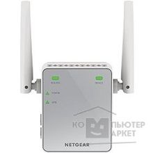 Netgear EX2700-100PES Универсальный повторитель беспроводного сигнала 802.11b g n 300 Мбит с, 1 LAN 10 100 -порт, внешние антенны