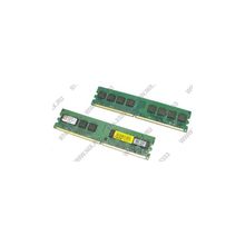 Kingston ValueRAM [KVR800D2N6K2 2G] DDR-II DIMM 2Gb KIT 2*1Gb [PC2-6400] CL6