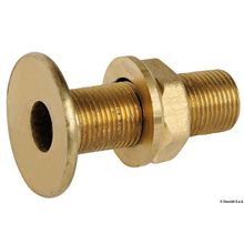 Osculati Flush threaded seacock yellow brass 3 8, 17.324.00