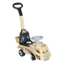 TOYSMAX Каталка БОЕВАЯ МАШИНА, серая, с ручкой упр. 6шт. кор.