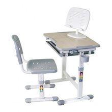 FunDesk Парта и стул Piccolino Grey