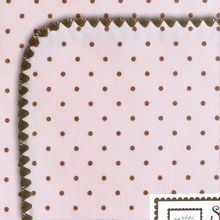 SwaddleDesigns Brown Polka Dots пастельно-розовая