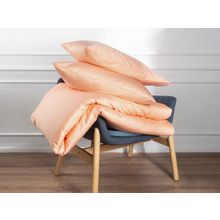 ПМ: Ecotex Набор наволочек Моноспейс - 2 шт. персиковый