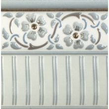 Бордюр Almera Ceramica Orleans Zocalo Tarragone Gold Aqua Marine 150х150