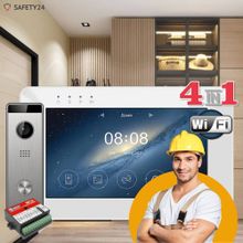 Tantos ✔ Видеодомофон под ключ для квартиры Rocky HD Wi-Fi