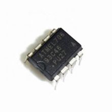 93C46, Микросхема памяти EEPROM 1KBIT 2MHZ [DIP-8]