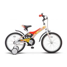 Детский велосипед STELS Jet 18 Z010 белый красный 10" рама