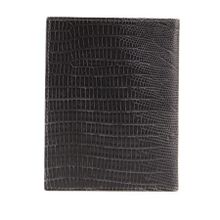 Обложка из кожи Бостон серая Игуана