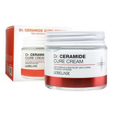 Антивозрастной крем улучшающий рельеф кожи с Керамидами Lebelage Dr. Ceramide Cure Cream 70мл