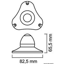 Osculati Sphera II navigation light 360° white, 11.061.01