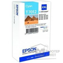 Epson C13T70124010 WP 4000 4500 Series Ink XXL Cartridge Cyan 3.4k