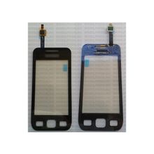 Тачскрин Samsung S5250 S5750 wave 525 Сенсорное стекло (touchscreen), (Цвет: Black), Оригинал