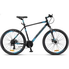 26" STELS Navigator-630MD 2018 (21ск, алюм, аморт.вилка, диск, EF500 TY500 M310 HG20)(V020, рама 18", черный)