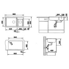 BLANCO METRA 9 SILGRANIT
