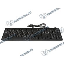 Клавиатура Sven "Standard 303", 104+2кн., черный (USB) (ret) [110846]