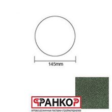 Заглушка полукруглого конька Feroof 145 мм Olive 2011