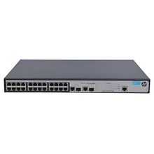 hewlett packard (hp 1910-24-poe+ switch(web-managed, 24*10 100 poe+, 220w, 2 dual sfp, static routing, 19")) jg539a#abb