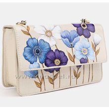 Alexander TS Клатч на цепочке с цветами KB0041