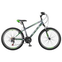 Велосипед STELS Navigator 400 V 24 V030 (2017) 14" Серый-зелёный-белый LU071308