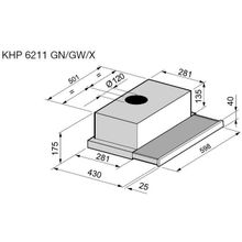 Korting Вытяжка Korting KHP 6211 GW