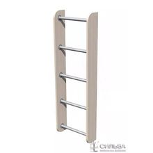 Сильва Лестница с трубами НМ 011.65 «Рико» дуб девонширский ID - 308492